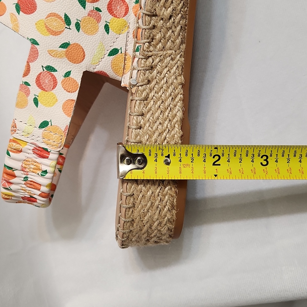 Cole Haan Grandseries Leather Fruit Filled Espadrille sandals (w sizes 7,8) - Picture 13 of 13